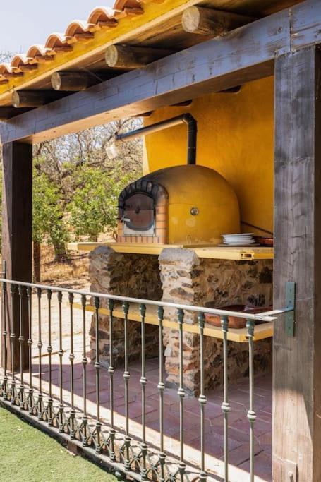 Casa Rural Navalonguilla Con Piscina Санта-Олалья-дель-Кала Экстерьер фото