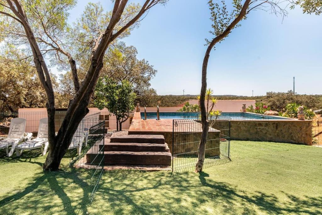 Casa Rural Navalonguilla Con Piscina Санта-Олалья-дель-Кала Экстерьер фото