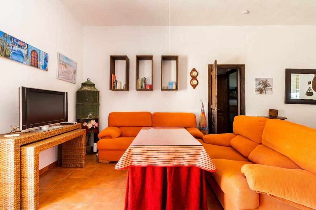 Casa Rural Navalonguilla Con Piscina Санта-Олалья-дель-Кала Экстерьер фото