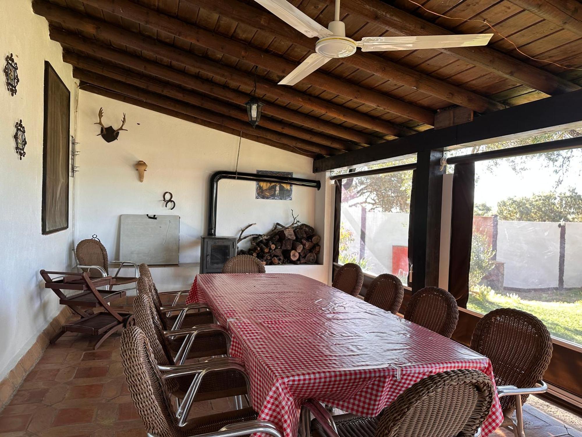 Casa Rural Navalonguilla Con Piscina Санта-Олалья-дель-Кала Экстерьер фото